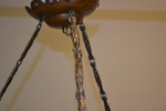 Taklampa. Jugend, koppar & glas, 1900-talets första hälft.