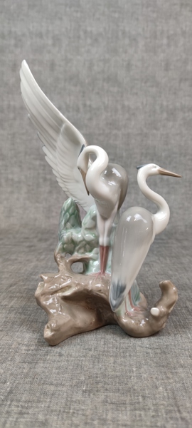 Figurin, Häckande Hägrar, Nao by Lladro.