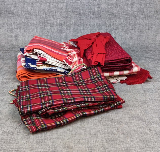 Diverse jul-textil.