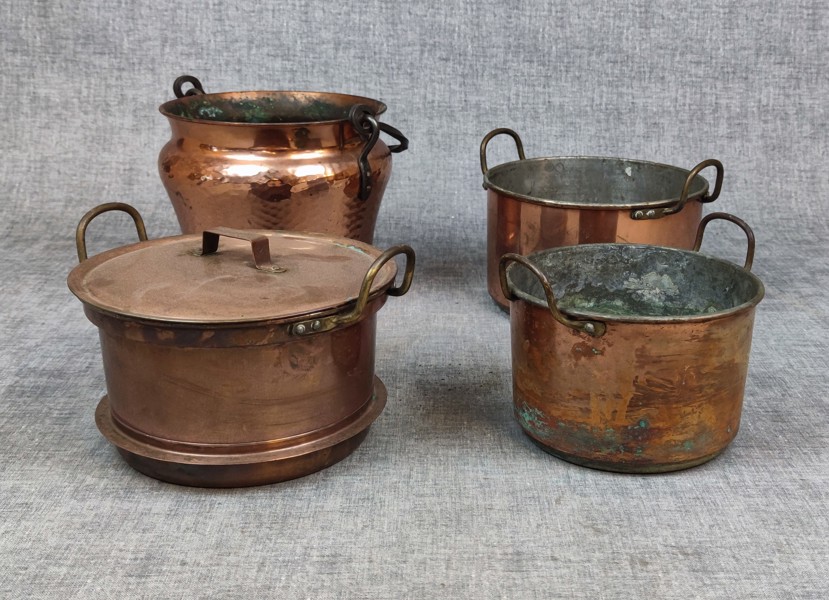 Diverse koppar. 1800/1900-talet.
