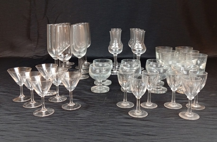 Diverse glas.