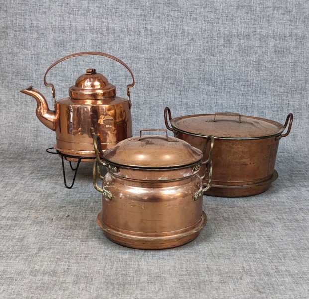 Diverse koppar. 1800/1900-talet.