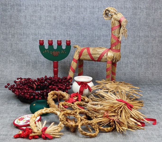 Diverse Jul. Bl.a Halm m.m.