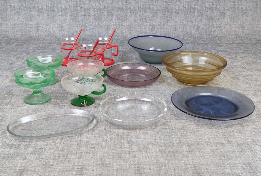Diverse glas. Bl.a Johansfors, Bodum m.m.