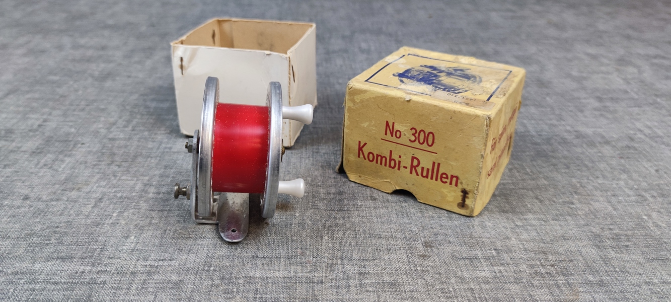 Kombi- Rullen No 300. För spinn, metspö samt pimpelfiske.