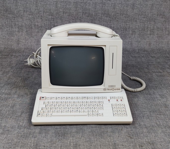 Dataterminal, Teleguide, Loewe, 1980/1990 talet.