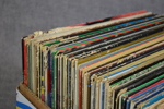 Diverse vinylskivor.