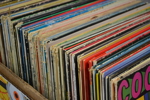 Diverse vinylskivor.