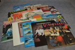 Diverse vinylskivor.