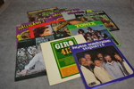 Diverse vinylskivor.