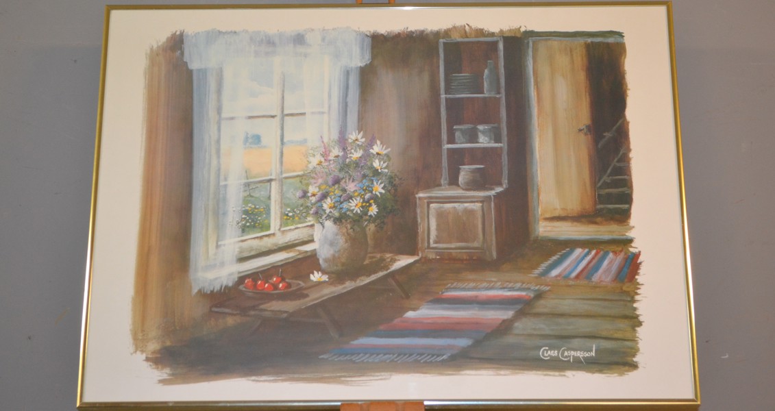 CLAES CASPERSSON. Tryck.