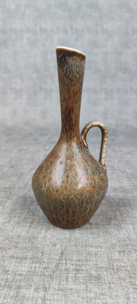 CARL-HARRY STÅLHANE. Hänkelvas, stengods, Rörstrand, monogramsignerad.