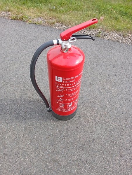 Brandsläckare, 6Kg pulver.