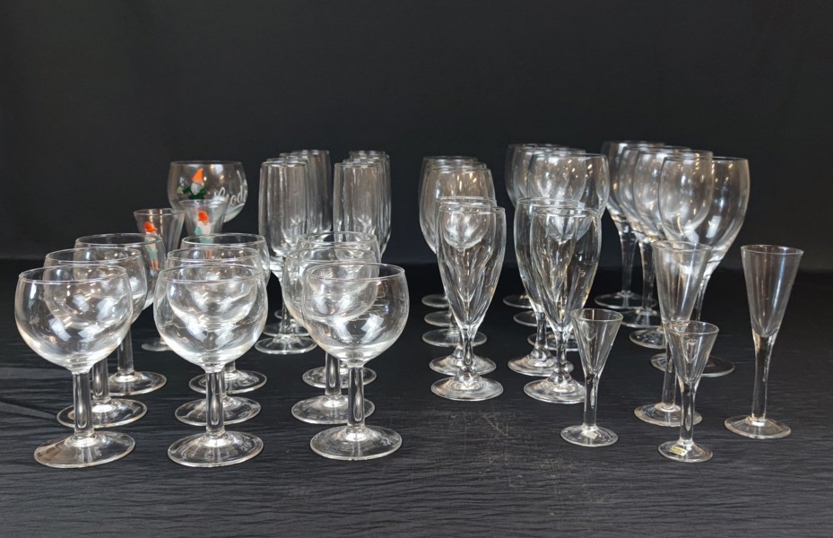 Diverse glas.