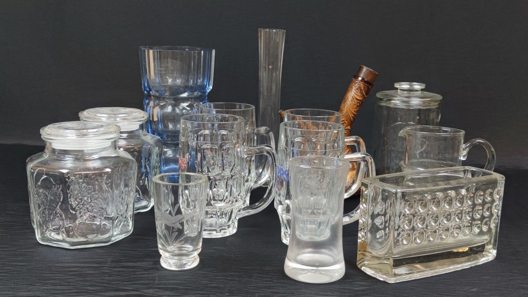Diverse glas. Bl.a Boda Nova, Eda m.m.