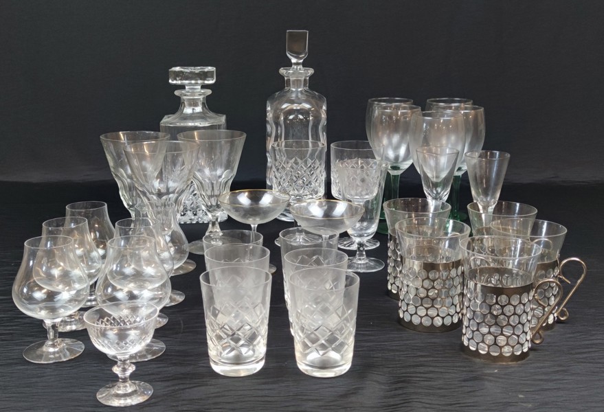 Diverse glas.