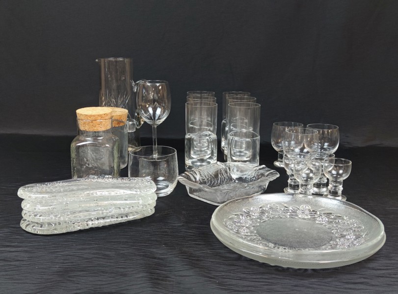 Diverse glas. Bl.a Pukeberg, Kosta Boda. m.m.