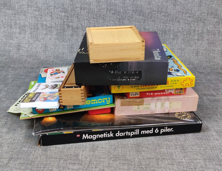 Diverse spel & pussel.