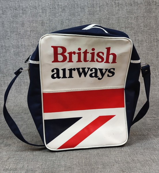 Väska, British Airways, Vintage.