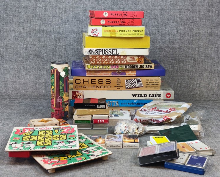 Diverse spel & pussel.