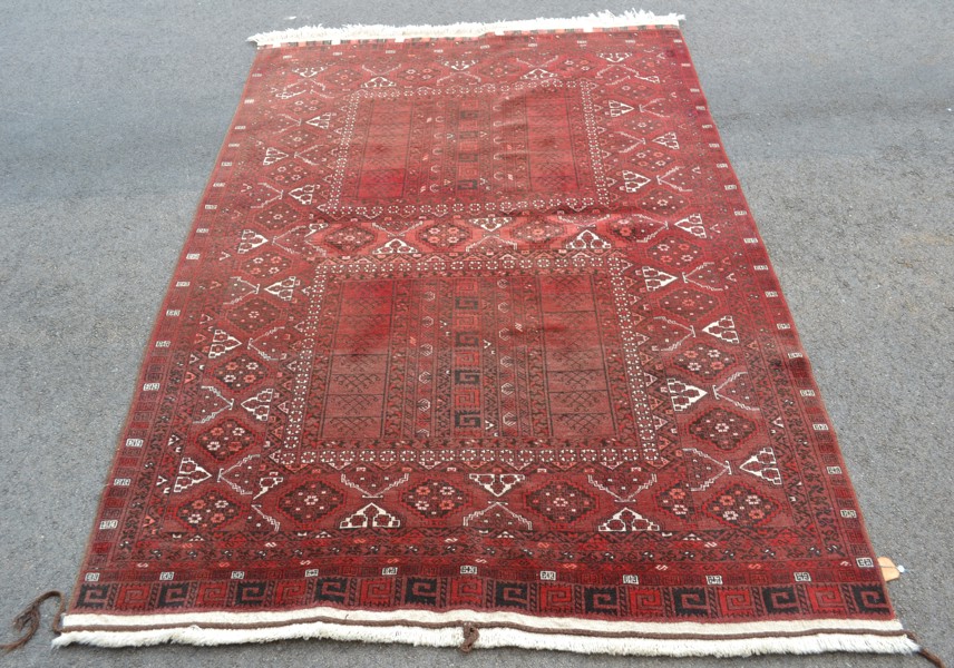 MATTA. Afghan, handknuten.