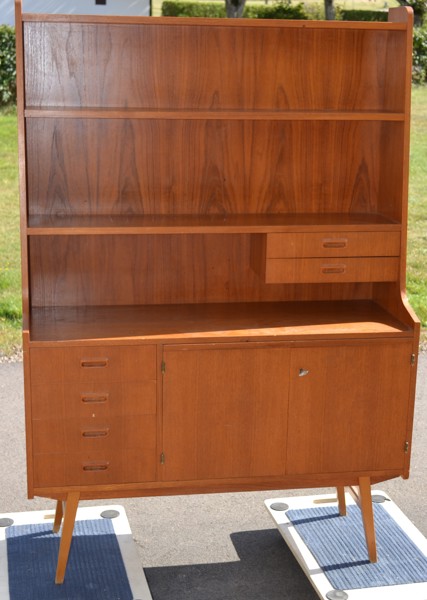 Bokhylla. Teak, 1950/60-talet.