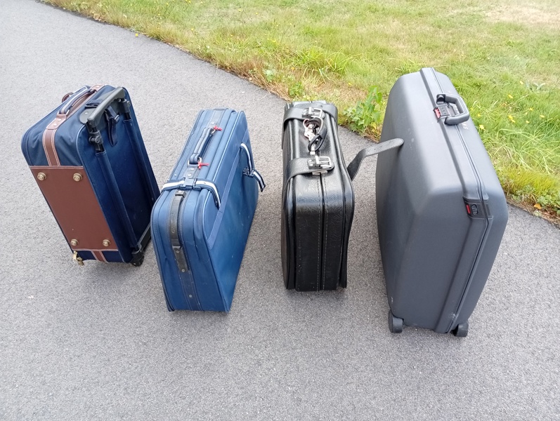 Diverse väskor.