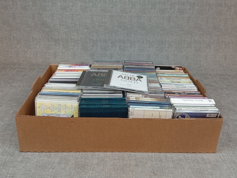 Diverse CD skivor.