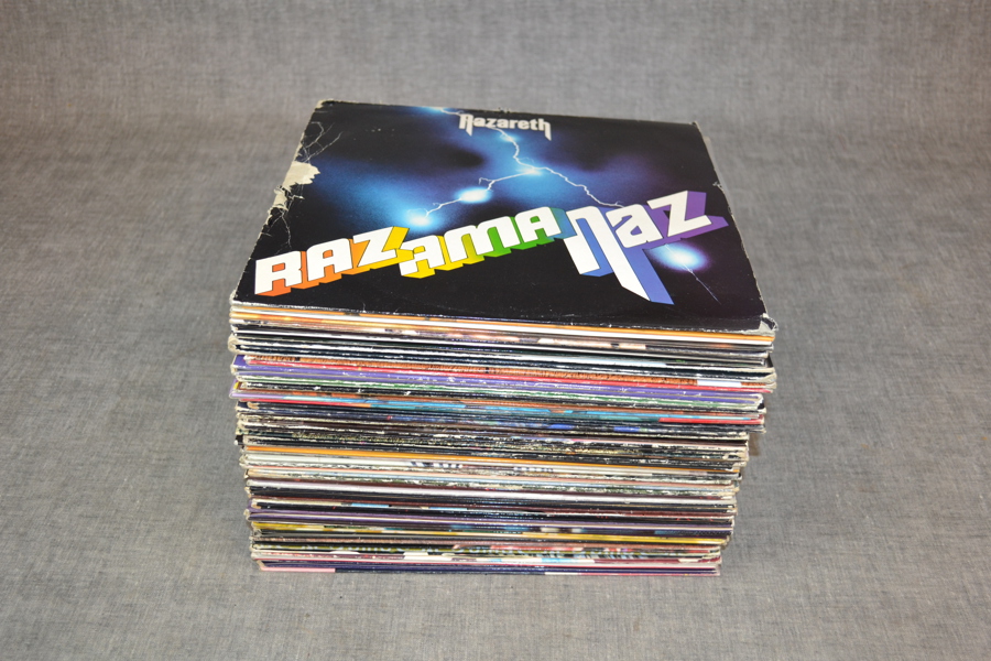 Diverse vinylskivor.