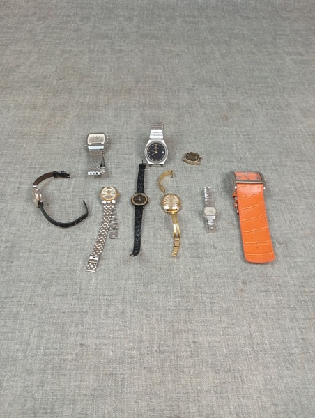Diverse klockor. Bl.a Seiko, Citizen, Timex m.m.