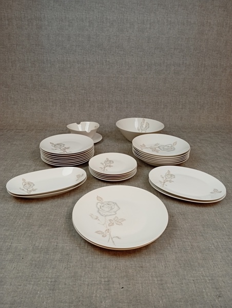 ROSENTHAL, "Classic Rose", servisdelar, 27 delar.
