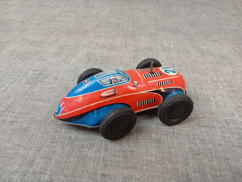 Plåtbil. Racing, Western Germany.