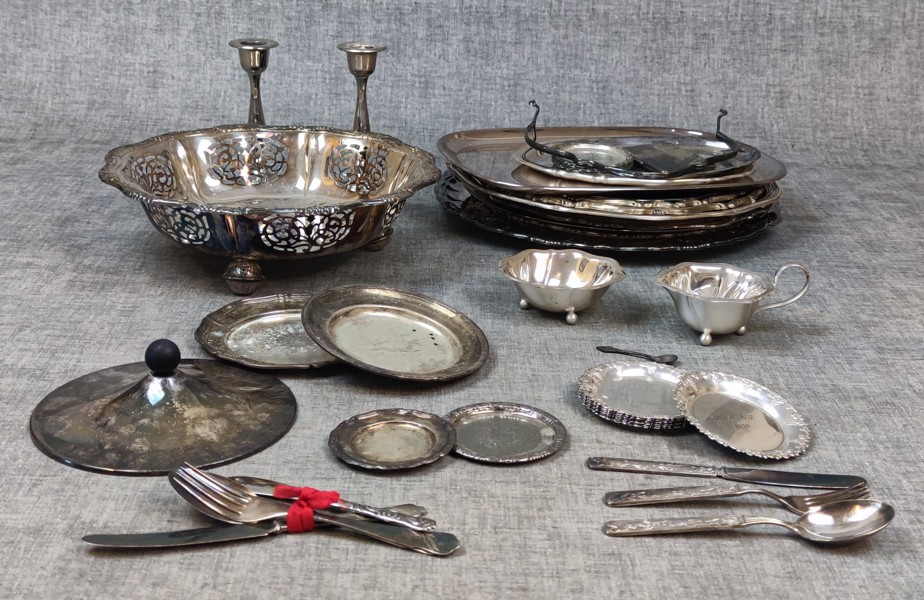 Diverse nysilver.