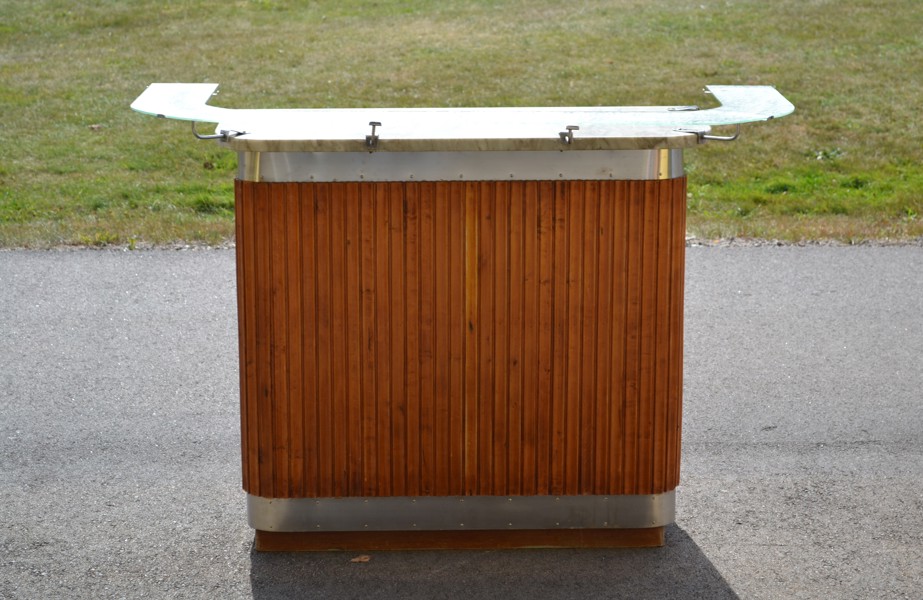 Mindre bar. Trä, marmor & glas, 1940/50-talet.