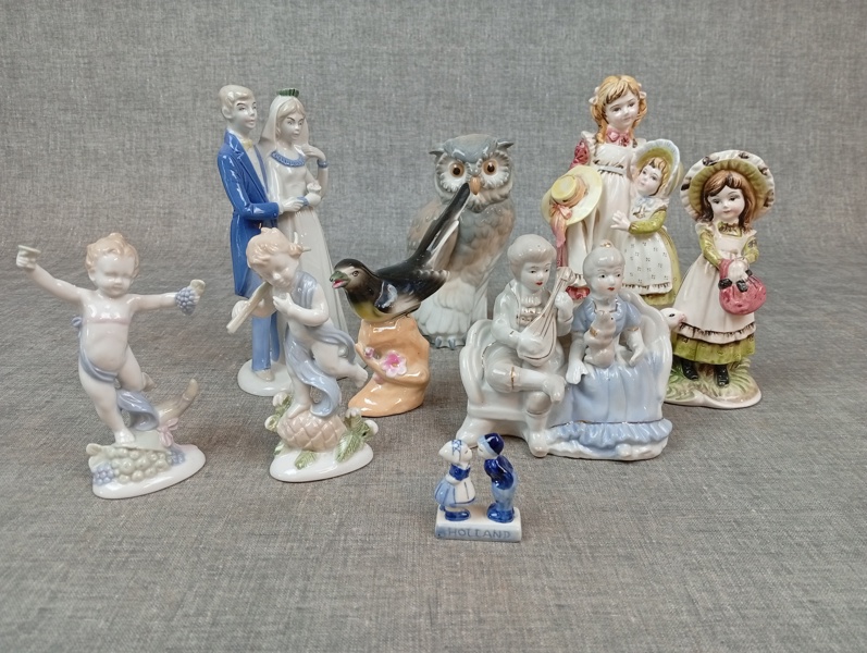 Diverse figuriner Bl.a NAO m.m.