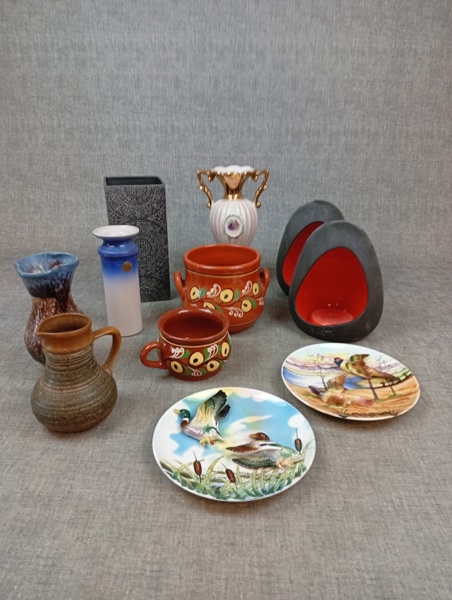 Diverse porslin & keramik.