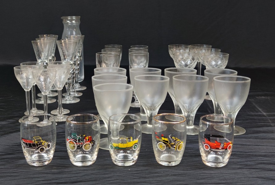 Diverse glas.