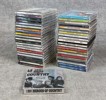 Diverse vinyl, CD-Skivor & kassettband.