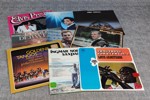 Diverse vinyl, CD-Skivor & kassettband.