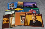 Diverse vinyl, CD-Skivor & kassettband.
