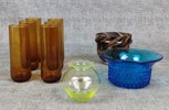 Diverse glas. Bl.a Krokus m.m.