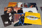 Diverse Vinylskivor, LP & MAXI & Album med stenkakor.
