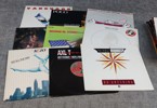 Diverse Vinylskivor, LP & MAXI & Album med stenkakor.