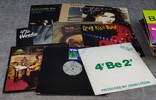 Diverse Vinylskivor, LP & MAXI & Album med stenkakor.
