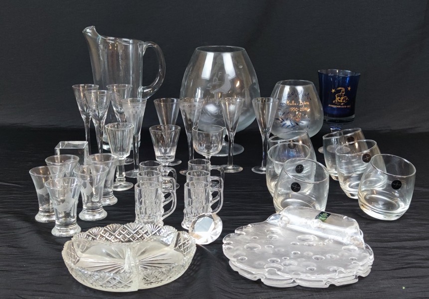 Diverse glas.