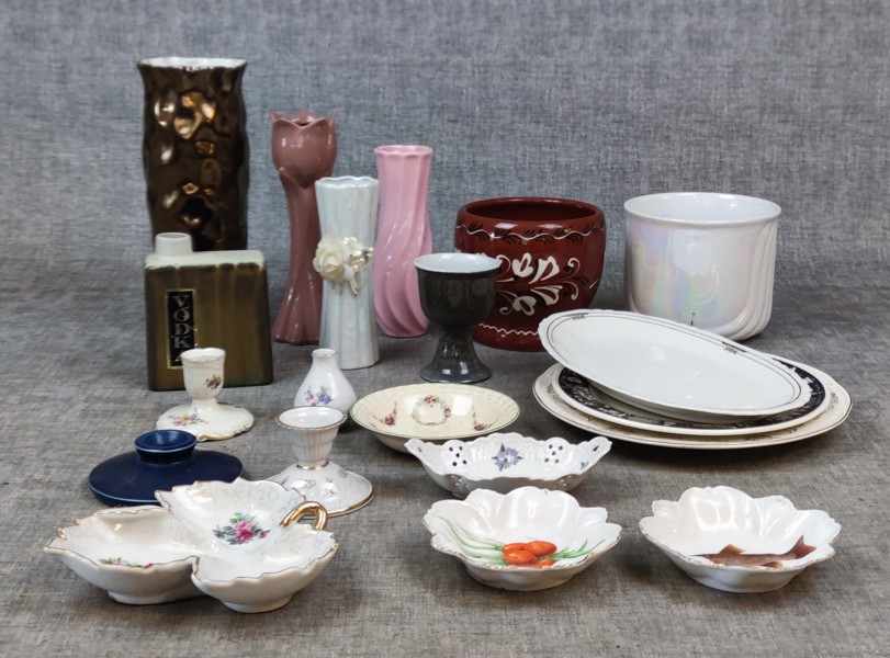 Diverse porslin & keramik.