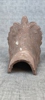 2 Dekorelement Antifix för tak, lergods, medelhavsregionen, 1800/1900-talet.