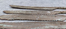 Äldre Ålljuster. 1800-talet. Metall.