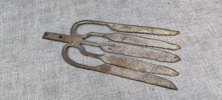 Äldre Ålljuster. 1800-talet. Metall.