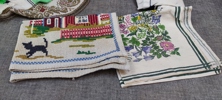 Diverse textil. Mestadels dukar.